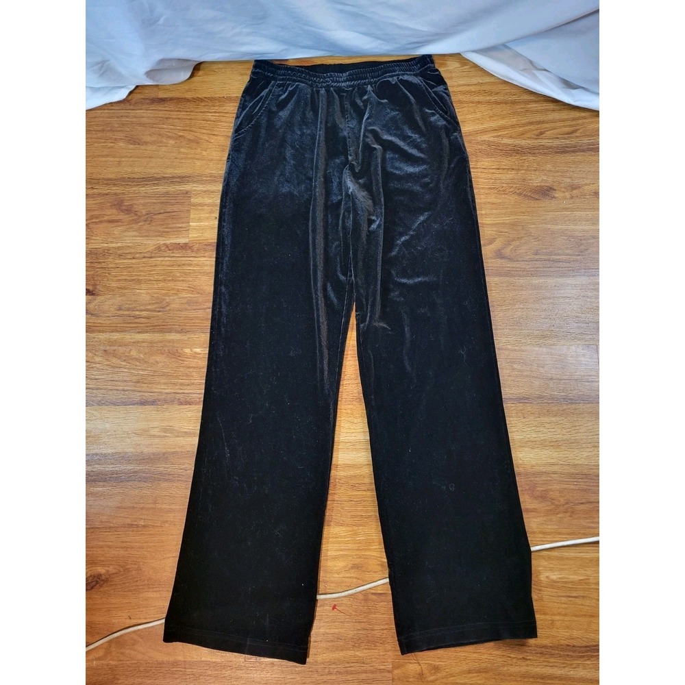 Silverts Size XS Black Velvet Adaptive Pull On Pants‎